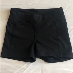 Spandex shorts size junior small